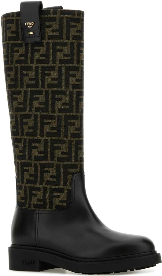 Embroidered Jacquard Filo Boots - Image 2