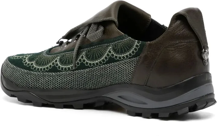 Embroidered Lace-Up Shoes - Image 3