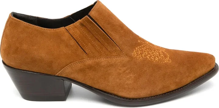 Embroidered Loafers