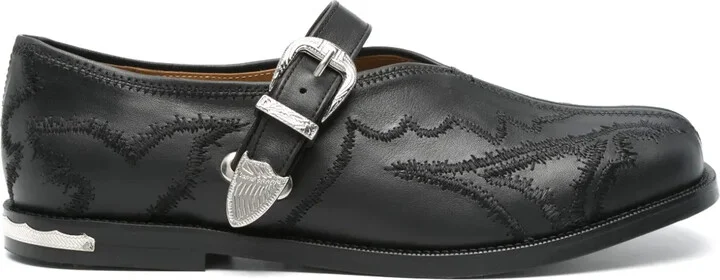 Embroidered Loafers
