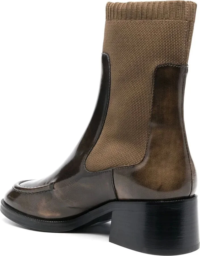 Embroidered-Logo Ankle Boots - Image 3