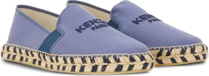 Embroidered-Logo Cotton Espadrilles - Image 2