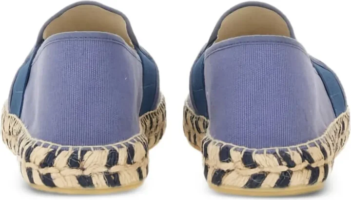 Embroidered-Logo Cotton Espadrilles - Image 3