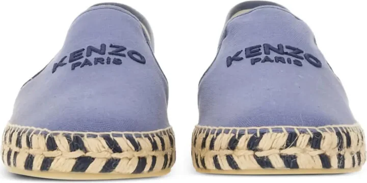 Embroidered-Logo Cotton Espadrilles - Image 4