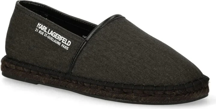 Embroidered Logo Denim Espadrilles - Image 2