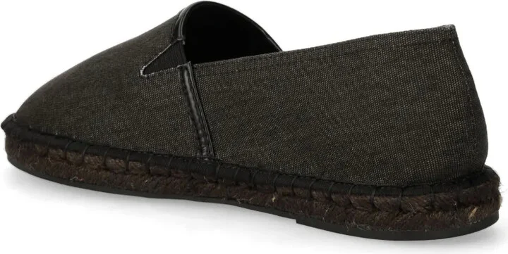 Embroidered Logo Denim Espadrilles - Image 3