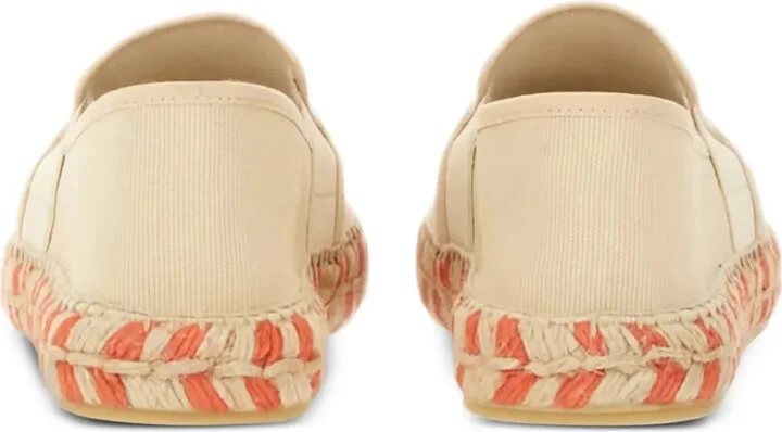 Embroidered-Logo Espadrille Flats - Image 3