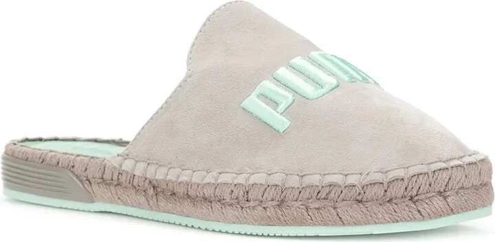 Embroidered Logo Flat Espadrilles - Image 2