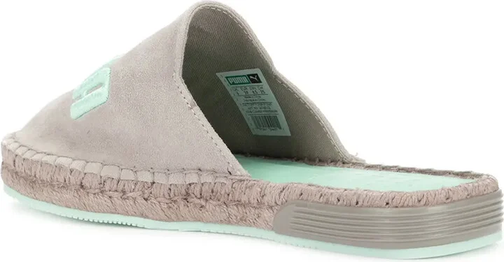 Embroidered Logo Flat Espadrilles - Image 3