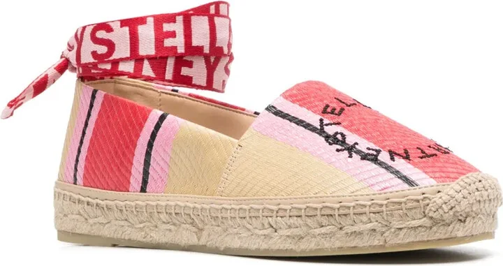 Embroidered-Logo Flat Espadrilles - Image 2