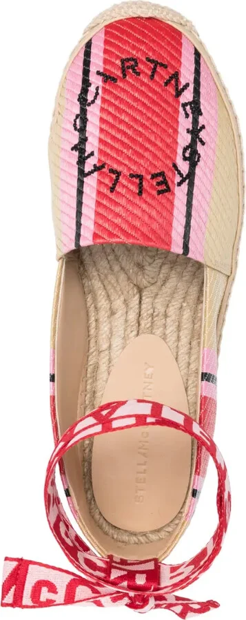 Embroidered-Logo Flat Espadrilles - Image 4