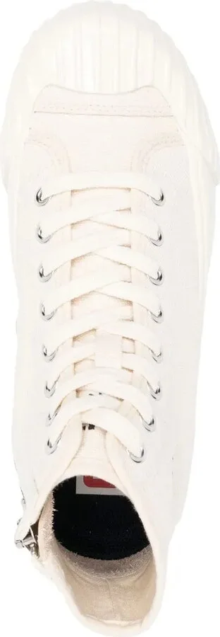 Embroidered-Logo High-Top Sneakers - Image 4