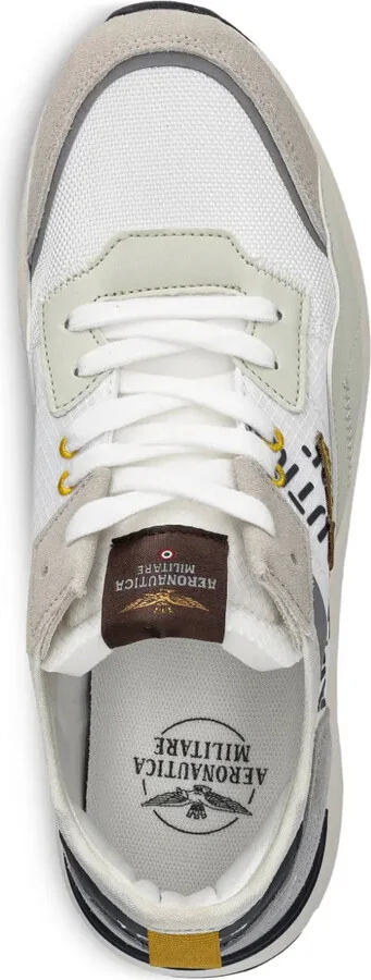Embroidered-Logo Lace-Up Sneakers - Image 3