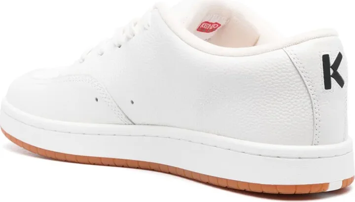 Embroidered-Logo Lace-Up Sneakers - Image 3