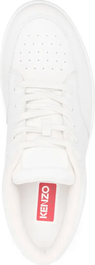 Embroidered-Logo Lace-Up Sneakers - Image 4