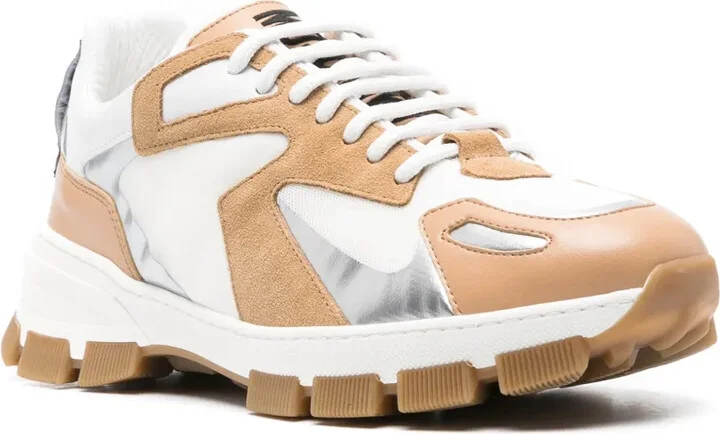 Embroidered-Logo Low-Top Sneakers - Image 2