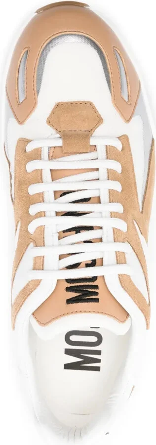 Embroidered-Logo Low-Top Sneakers - Image 4