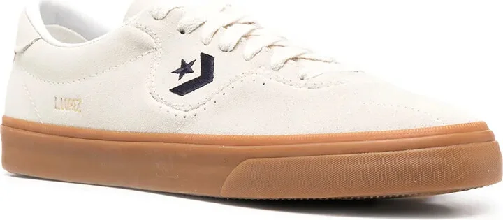 Embroidered Logo Low-Top Sneakers - Image 2