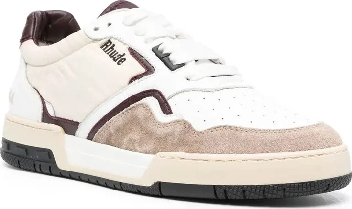 Embroidered-Logo Low-Top Sneakers - Image 2