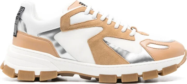 Embroidered-Logo Low-Top Sneakers