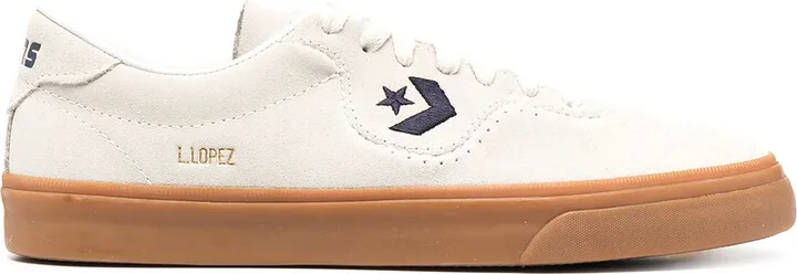 Embroidered Logo Low-Top Sneakers