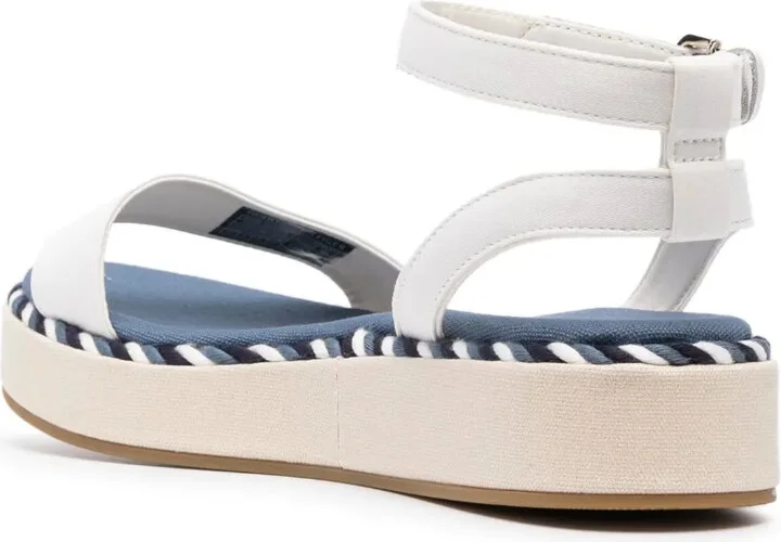 Embroidered-Logo Platform Sandals - Image 3