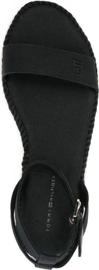 Embroidered-Logo Platform Sandals - Image 4