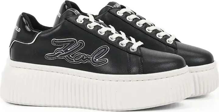 Embroidered-Logo Platform Sneakers - Image 2