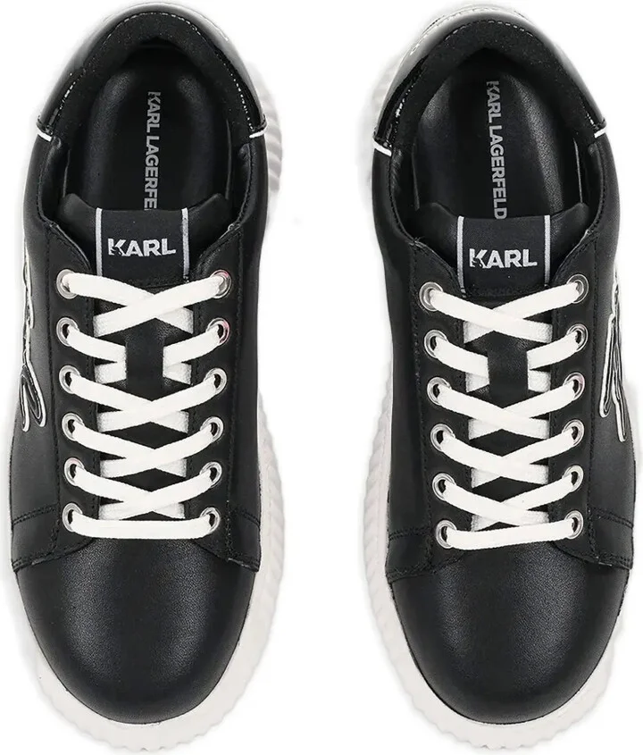 Embroidered-Logo Platform Sneakers - Image 4