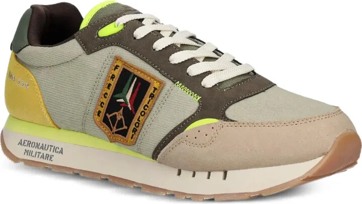 Embroidered-Logo Retro Sneakers - Image 2