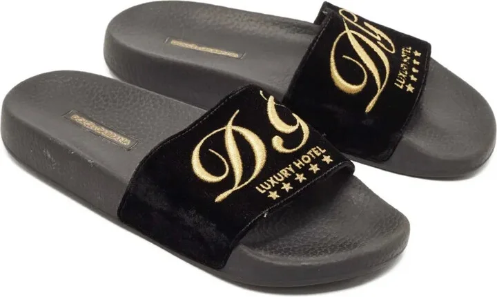 Embroidered-Logo Slides - Image 2