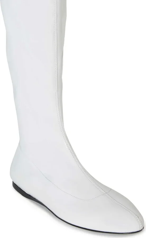 Embroidered Logo Slip-On Boots - Image 2