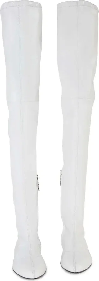 Embroidered Logo Slip-On Boots - Image 4