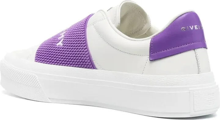Embroidered-Logo Slip-On Sneakers - Image 3