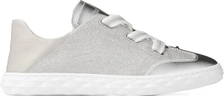 Embroidered-Logo Sneakers