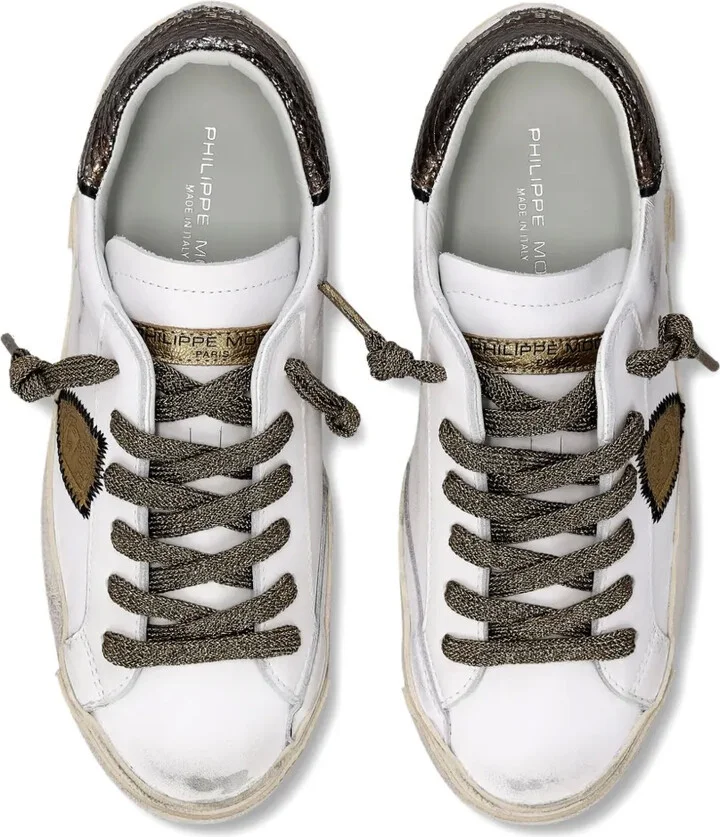 Embroidered Low-Top Sneakers - Image 3