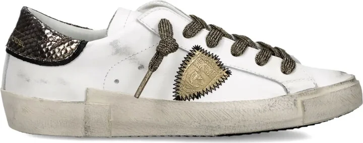 Embroidered Low-Top Sneakers