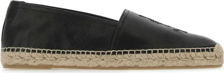Embroidered Monogram Espadrilles