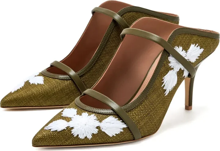 Embroidered Mules - Image 2