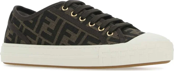 Embroidered Nylon Blend Dominio Sneakers - Image 2