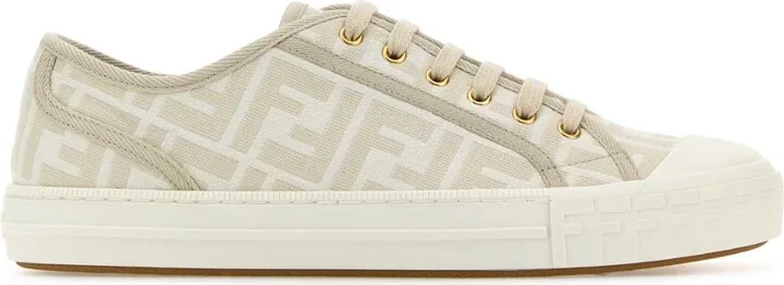 Embroidered Nylon Blend Dominio Sneakers