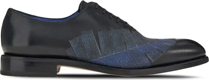 Embroidered Oxford-Shoes