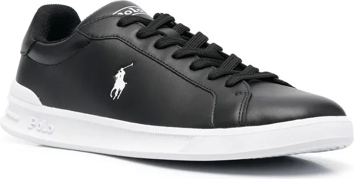 Embroidered-Pony Low-Top Sneakers - Image 2