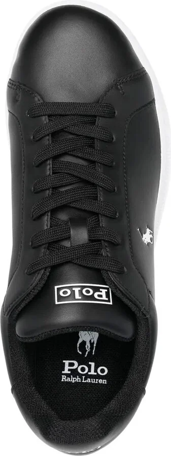 Embroidered-Pony Low-Top Sneakers - Image 4