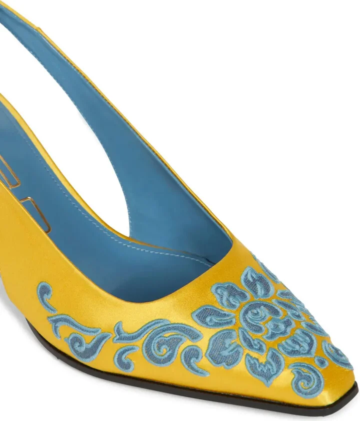 Embroidered Pumps - Image 4