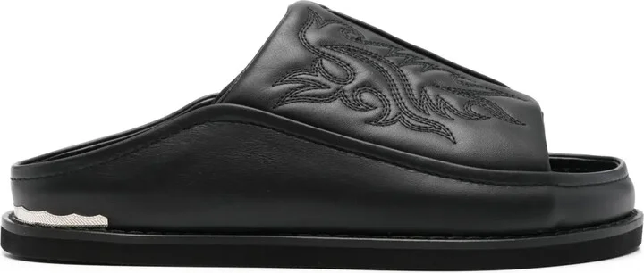 Embroidered Sandals