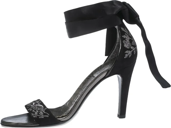 Embroidered Sandals