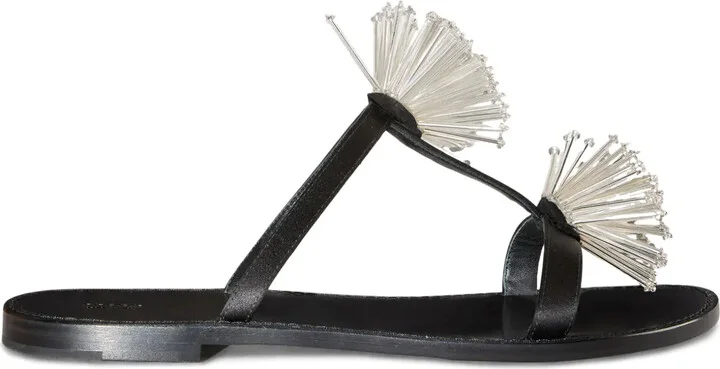 Embroidered Slides
