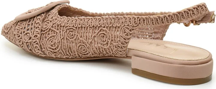 Embroidered Slingback Flat - Image 7