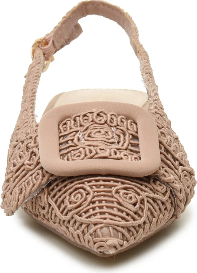 Embroidered Slingback Flat - Image 8